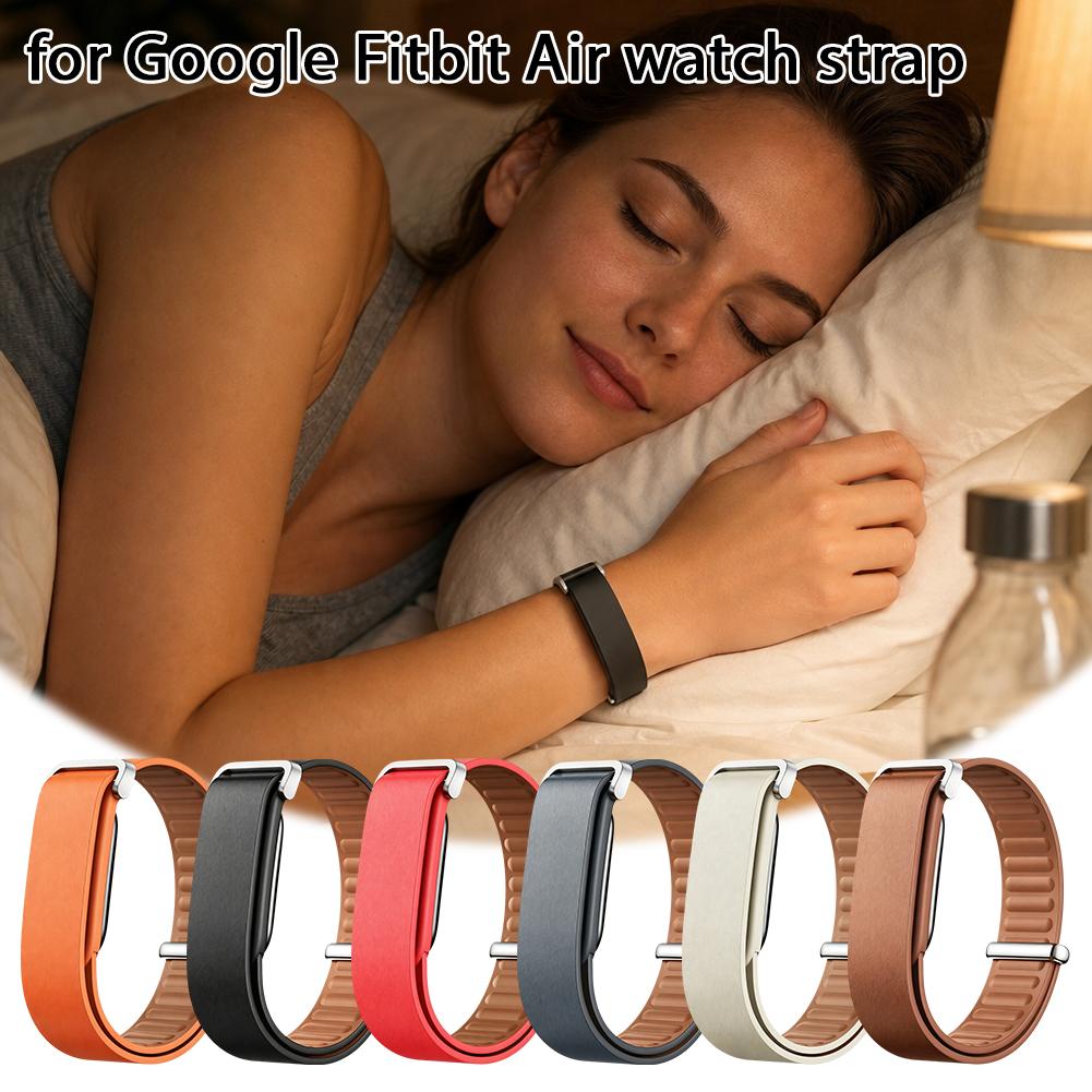 Sport Loop Strap - Pulsera de cuero genuino para Google