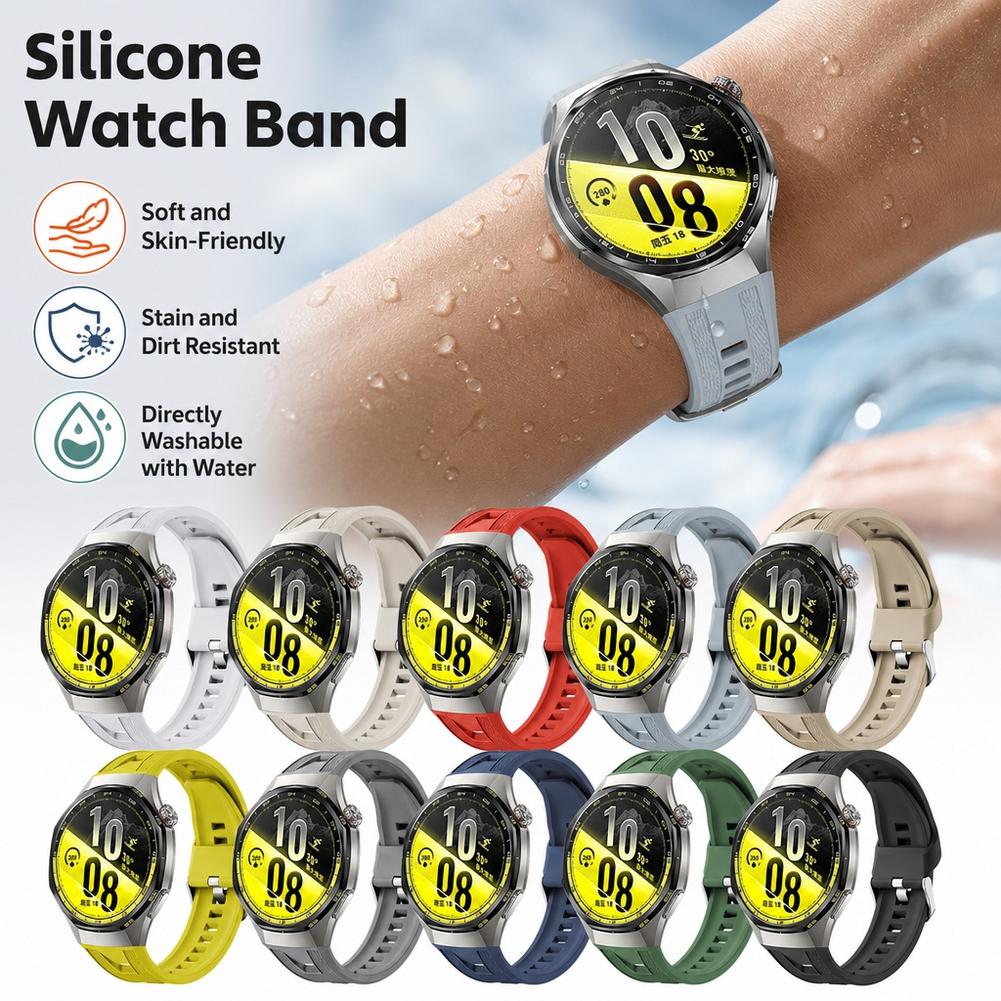 Silicone Band Replacement - Correa de reloj de silicona para