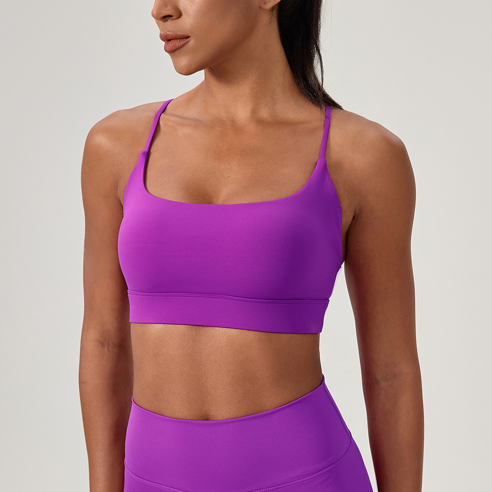 Rugged Sport Strap - Sujetador de Yoga Sexy para mujer,