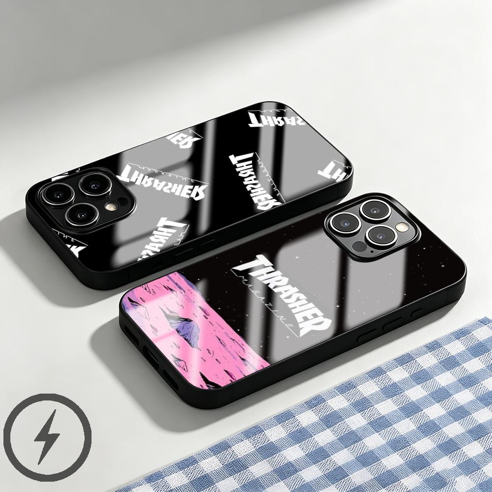 Screen Protector Film - Funda para Teléfono Marca THRASHER para