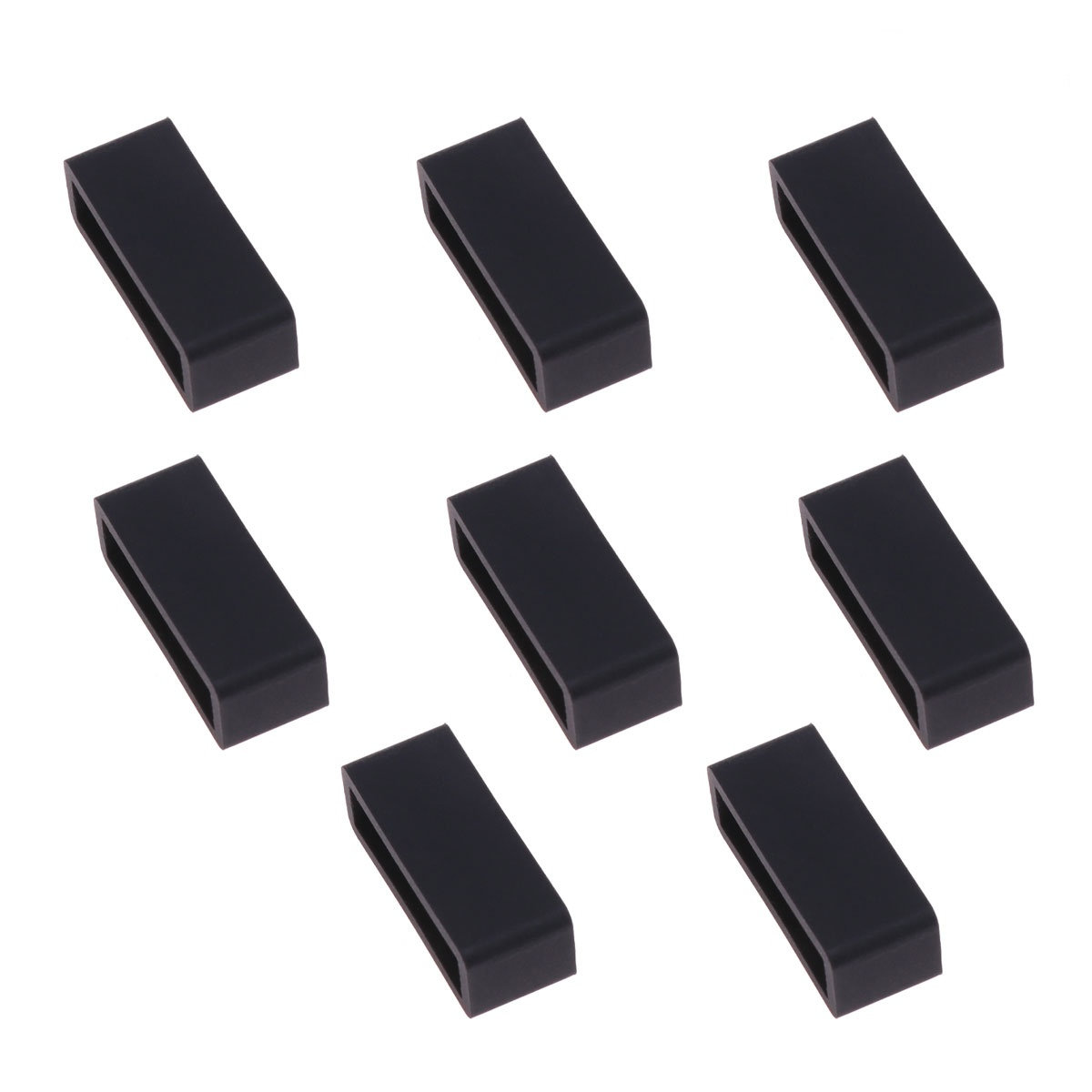 8 piezas de anillas de retenci - Silicone Band Replacement reseña y precio