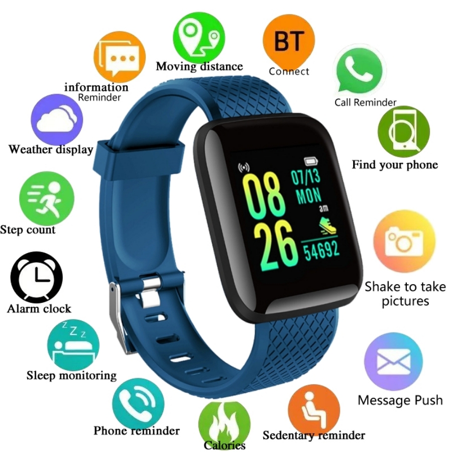 Reloj inteligente deportivo pu - Android Smartwatch Accessories reseña y precio