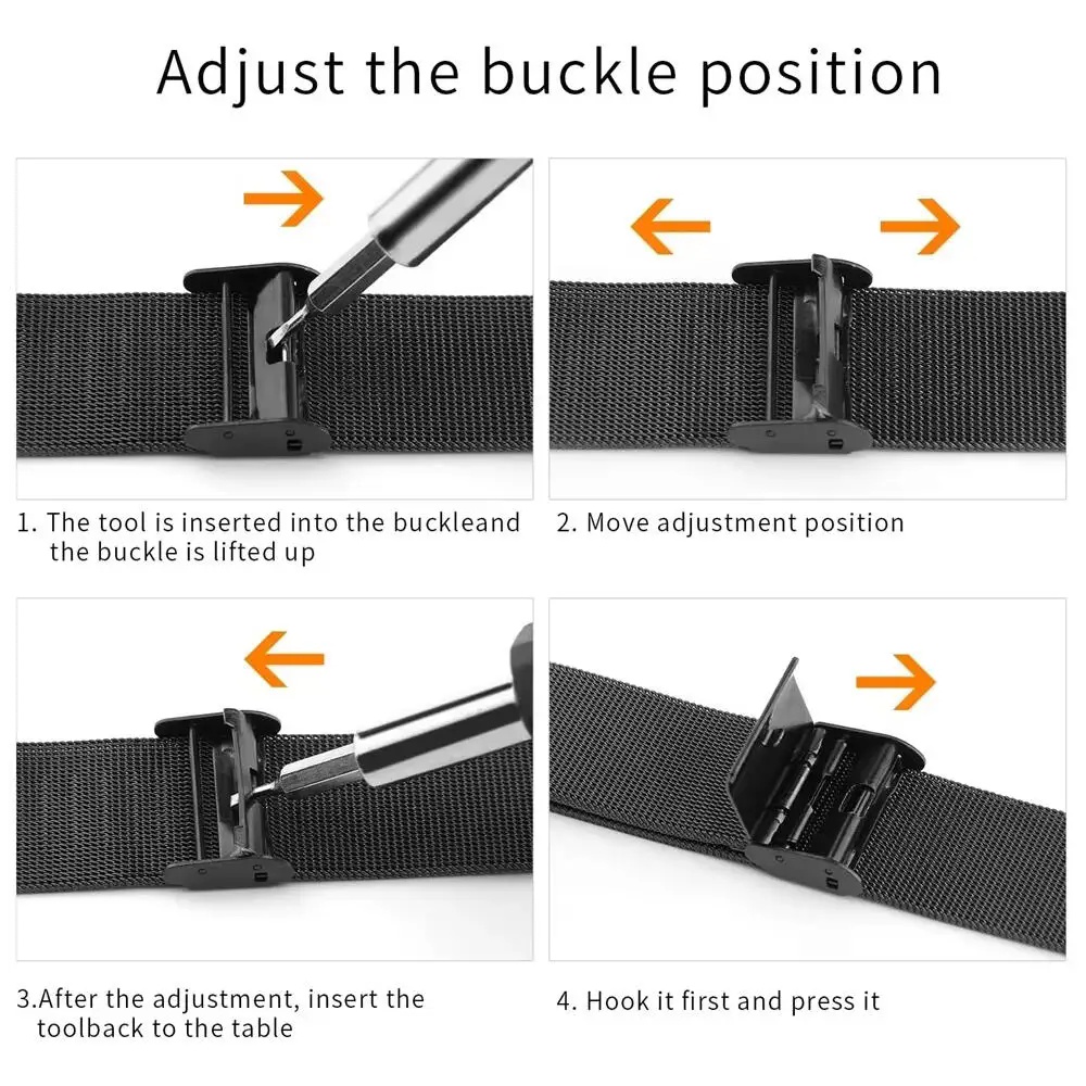 Bandas de metal para Honor Wat - Stainless Mesh Band reseña y precio