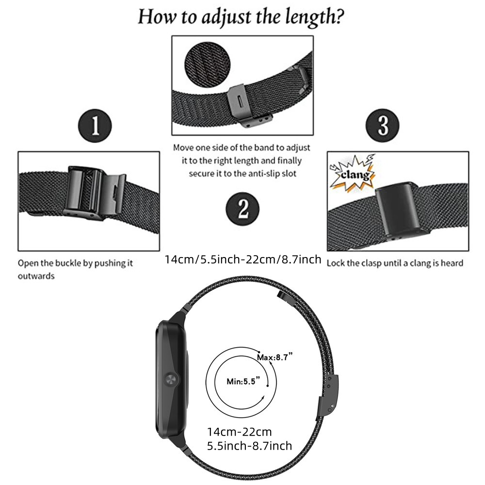 Bandas de metal para Honor Wat - Stainless Mesh Band reseña y precio
