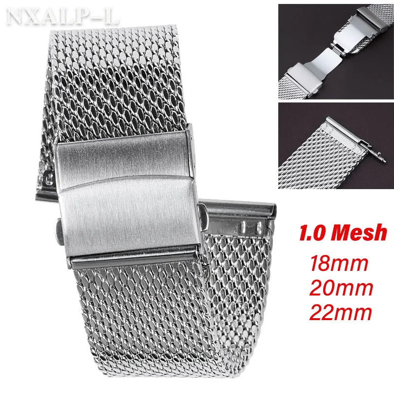 Correa de reloj milanesa Unive - Stainless Mesh Band reseña y precio