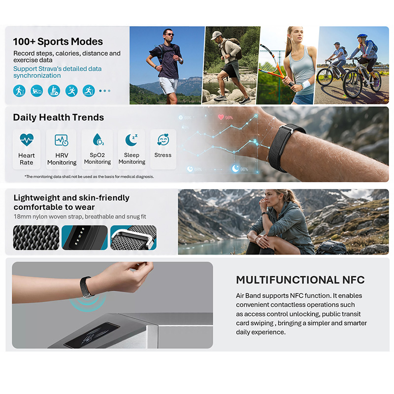Pulsera Inteligente VALDUS Air - Android Smartwatch Accessories reseña y precio