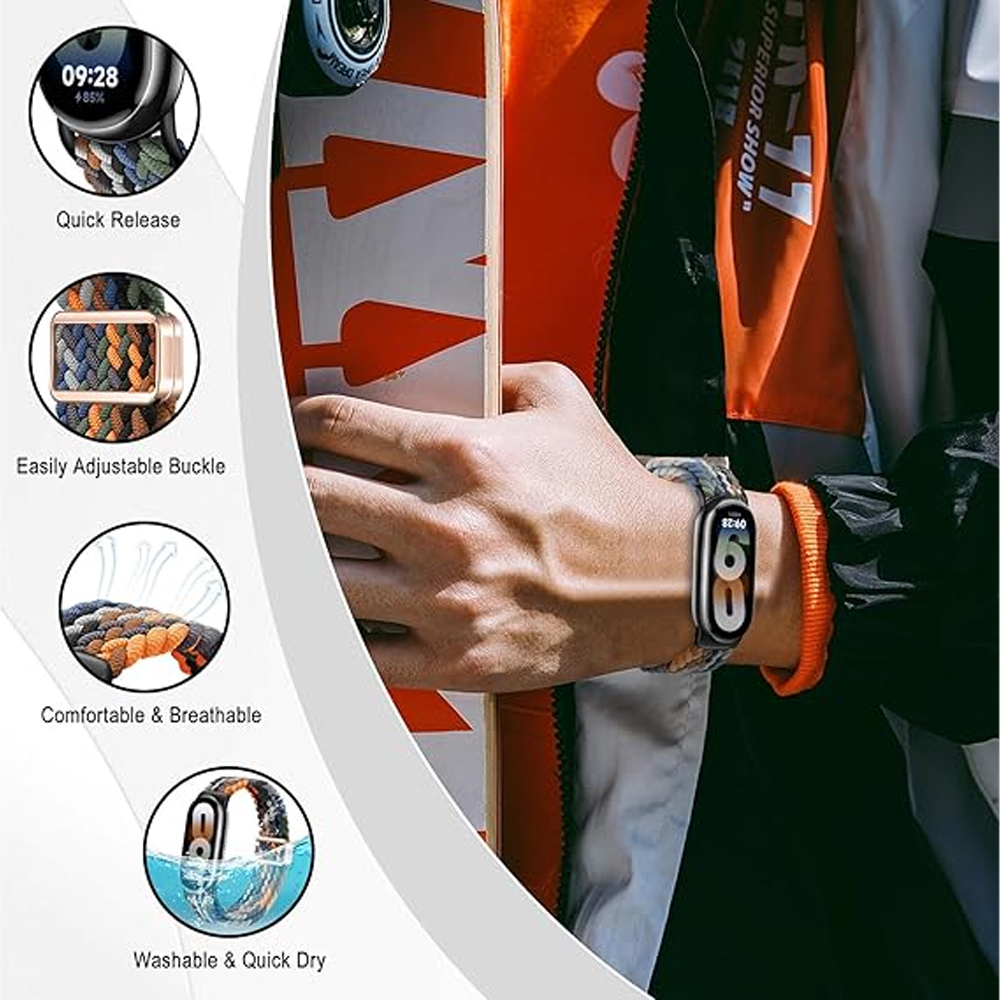 Correas para Xiaomi Mi Band 10 - Solo Loop Strap reseña y precio