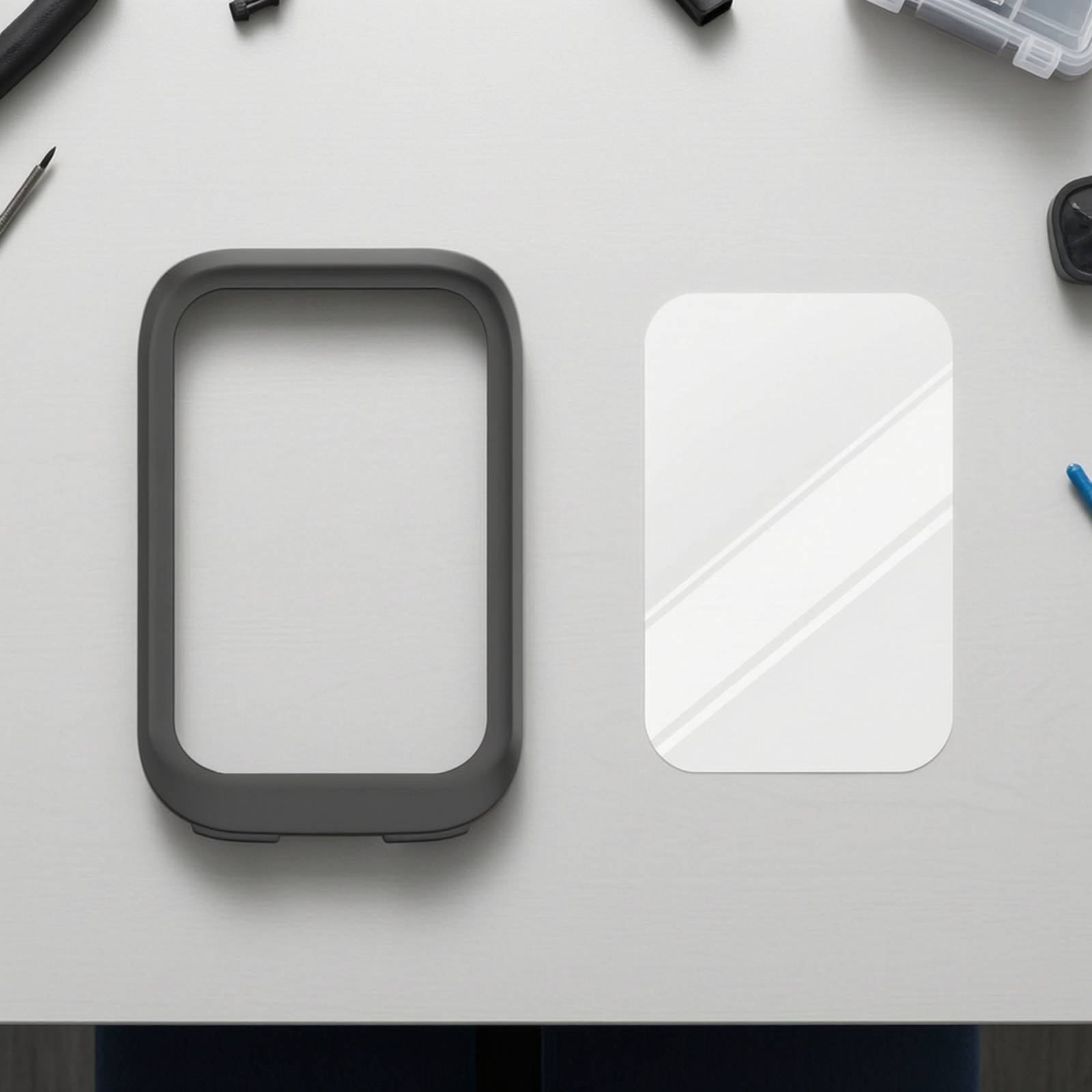 Funda de silicona con protecto - Screen Protector Film reseña y precio