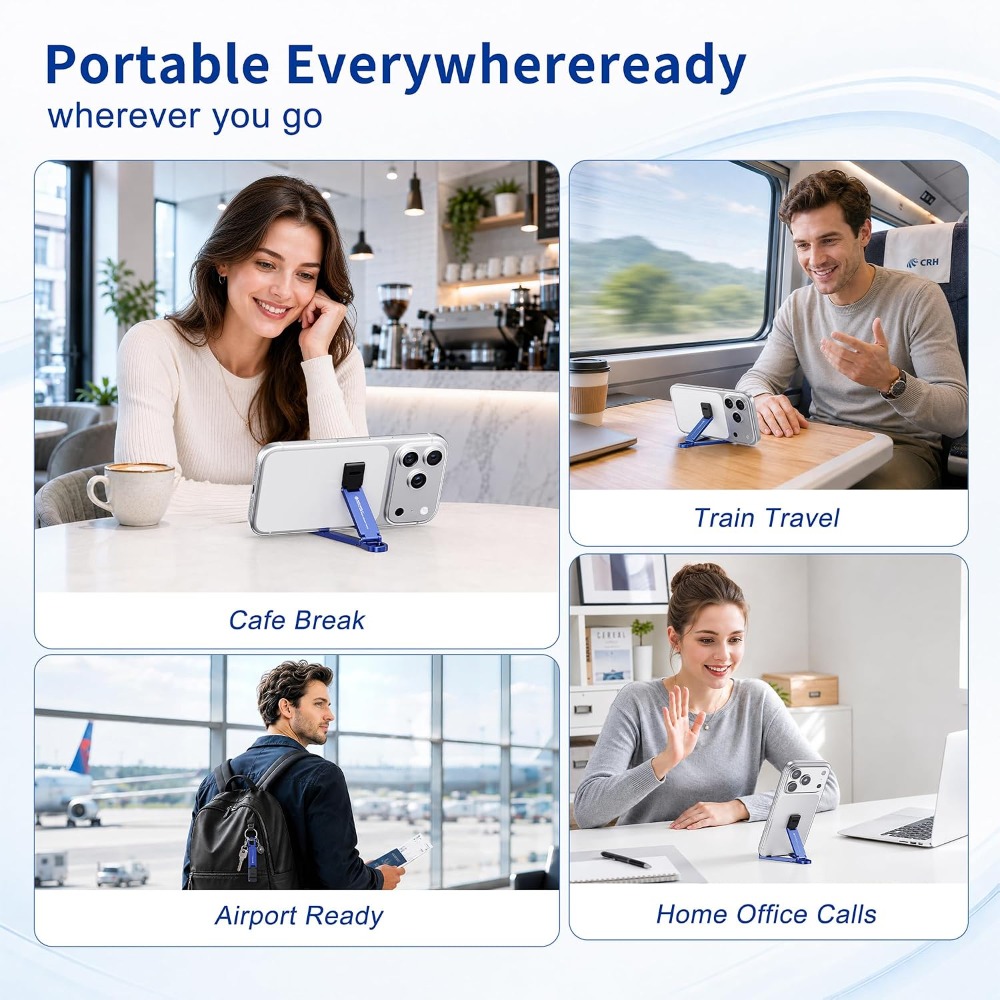 Soporte plegable para teléfono - Accessories With Watch reseña y precio