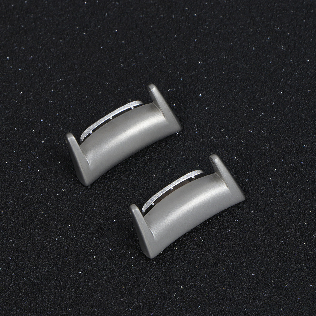 2 conectores elegantes de acer - Silicone Band Replacement reseña y precio