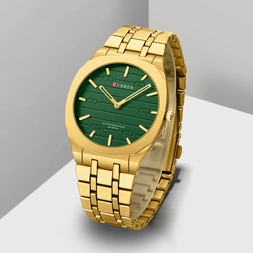 Relojes CURREN de moda para ho - Stainless Mesh Band reseña y precio