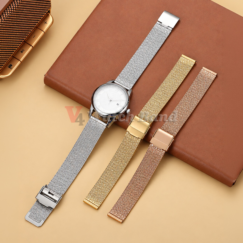 Correas de metal milanesas de  - Stainless Mesh Band reseña y precio