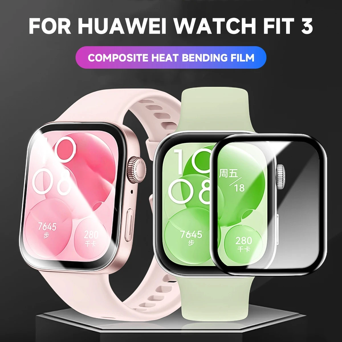 Protector de pantalla 3D para  - Huawei Smartwatch Accessories reseña y precio