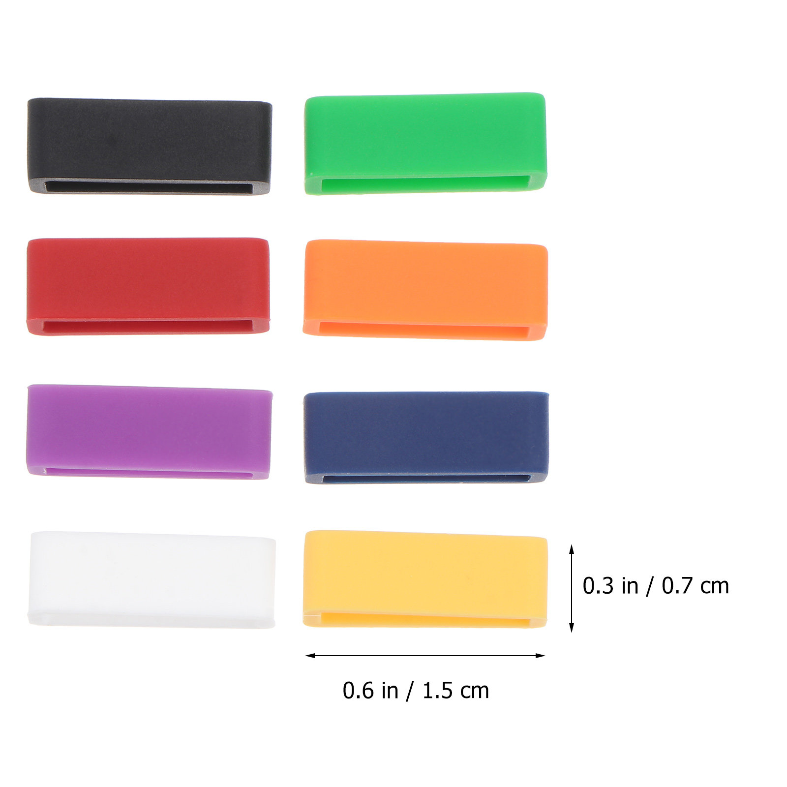 8 piezas de anillas de silicon - Silicone Band Replacement reseña y precio