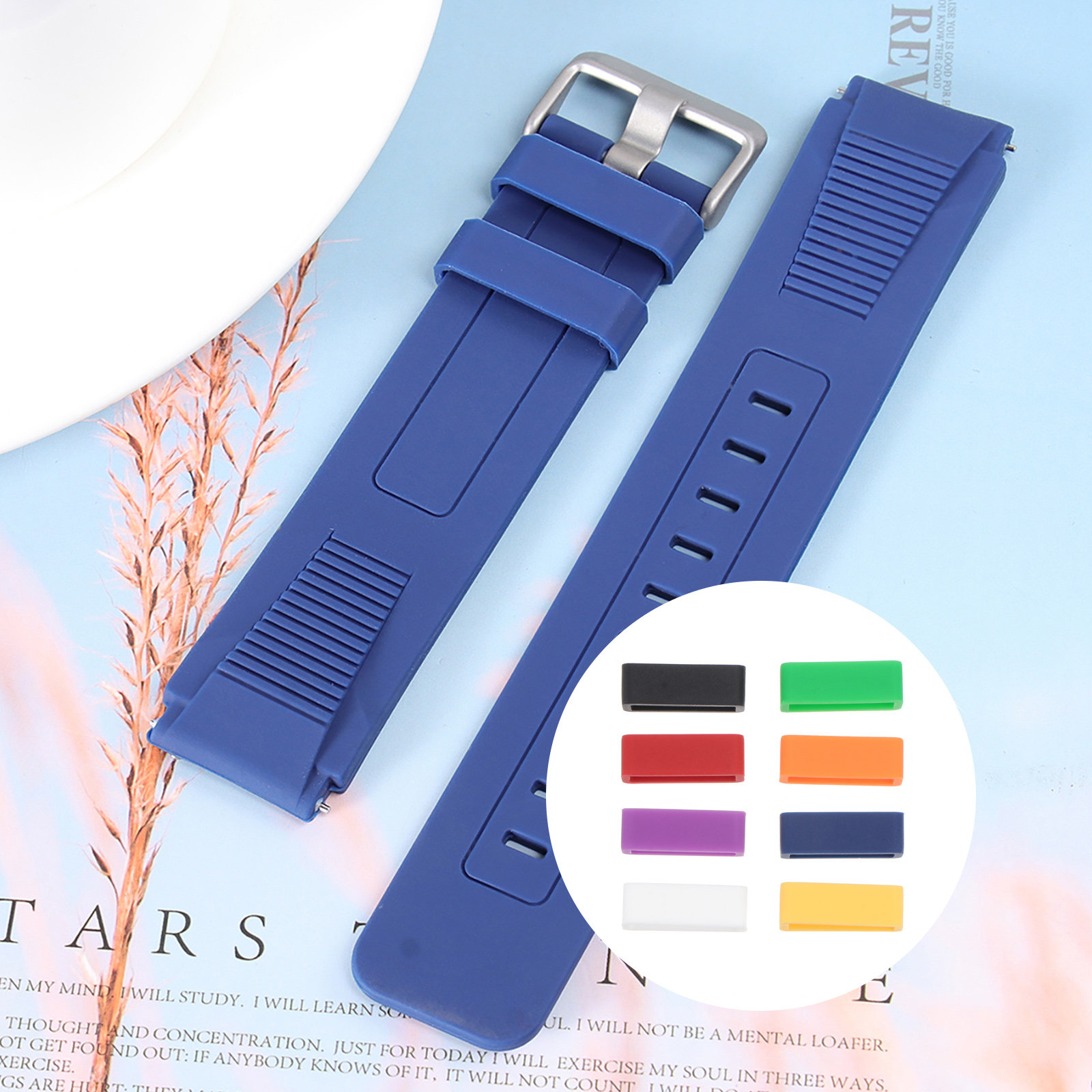 8 piezas de anillas de silicon - Silicone Band Replacement reseña y precio