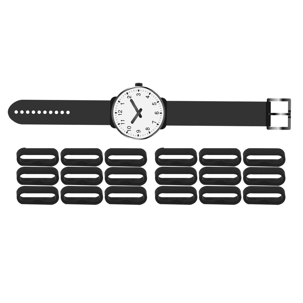Anillos sujetadores para corre - Silicone Band Replacement reseña y precio